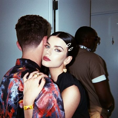 Cameron Smoller with his girlfriend, Sonia Ammar